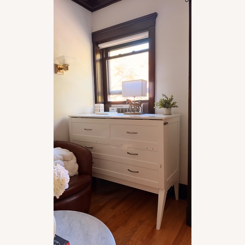 Used White Murphy Bed with Desk for sale on AptDeco