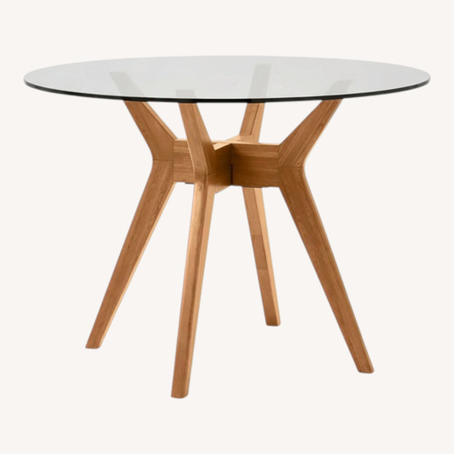 Used West Elm Jensen Round Dining Table for sale on AptDeco