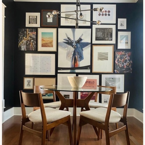 Used West Elm Jensen Round Dining Table for sale on AptDeco
