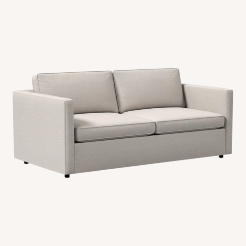 Used West Elm Light Gray Fabric Sleeper Sofa for sale on AptDeco