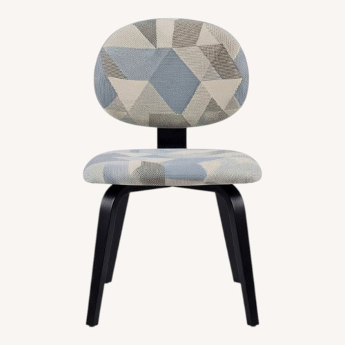 Used Gus Modern Thompson Blue Fabric Accent Chair for sale on AptDeco