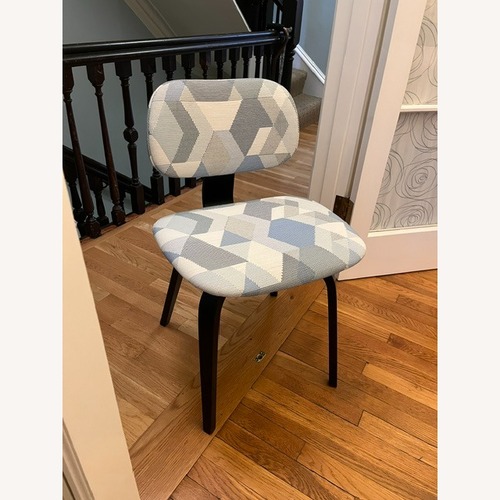 Used Gus Modern Thompson Blue Fabric Accent Chair for sale on AptDeco