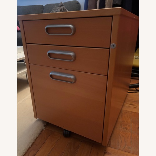 Used IKEA Galant 3-Drawer Rolling Filing Cabinet for sale on AptDeco
