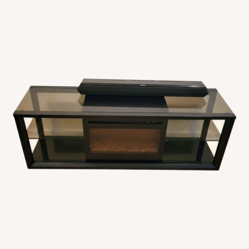 Used Black Glass Décor for sale on AptDeco