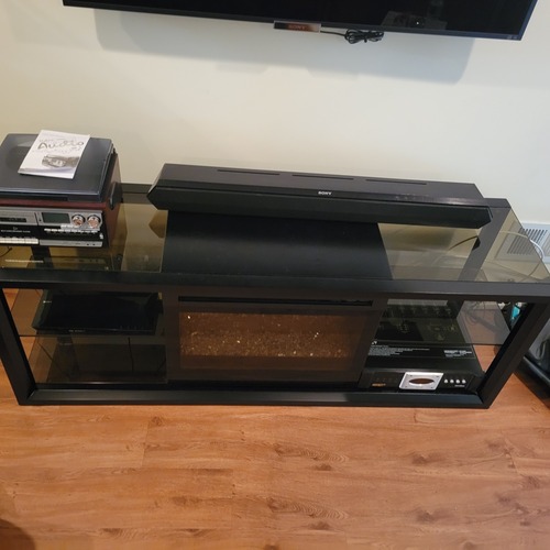 Used Black Glass Décor for sale on AptDeco