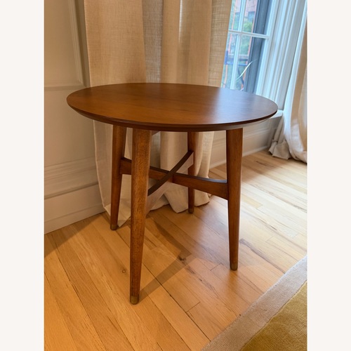Used West Elm Mid-Century Wood Side Table for sale on AptDeco