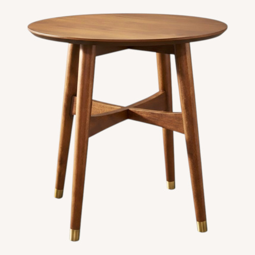 Used West Elm Mid-Century Wood Side Table for sale on AptDeco