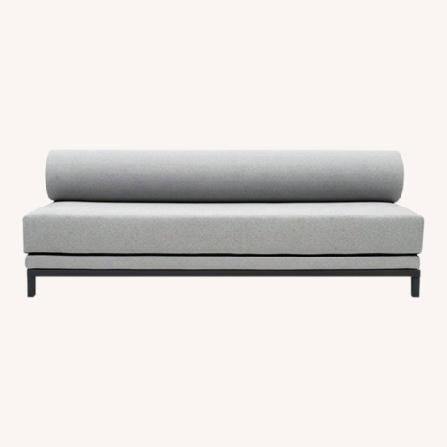 Used Design Within Reach Light Gray Fabric Futon for sale on AptDeco