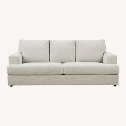 Used Ashley Furniture Light Brown Fabric Sleeper Sofa for sale on AptDeco