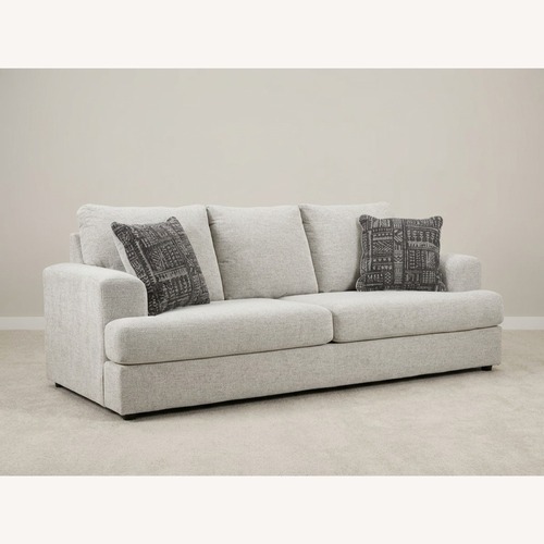 Used Ashley Furniture Light Brown Fabric Sleeper Sofa for sale on AptDeco