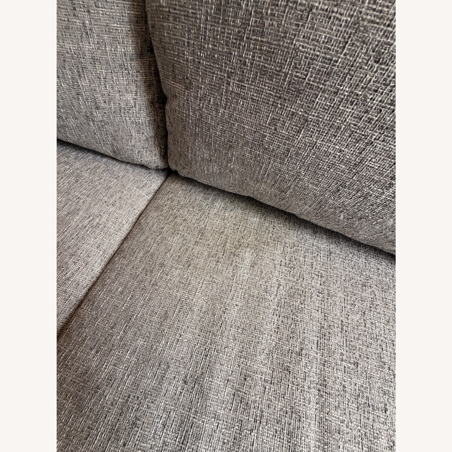 West Elm Light Gray 3+ Piece Sectional - image-4