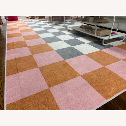 Used Ruggable Pink + Orange Rug 10' x 14' for sale on AptDeco