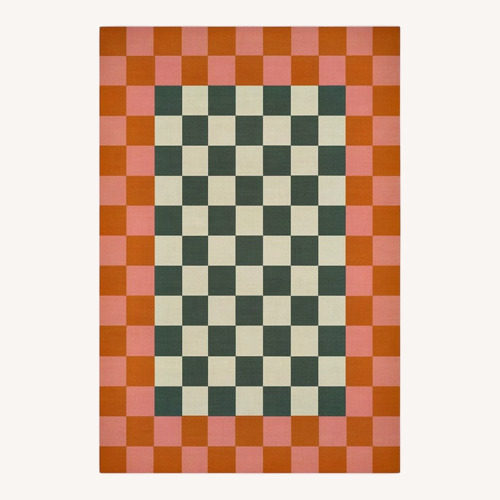 Used Ruggable Pink + Orange Rug 10' x 14' for sale on AptDeco