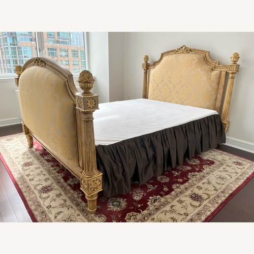 Used European Antique Queen-Size Bed for sale on AptDeco