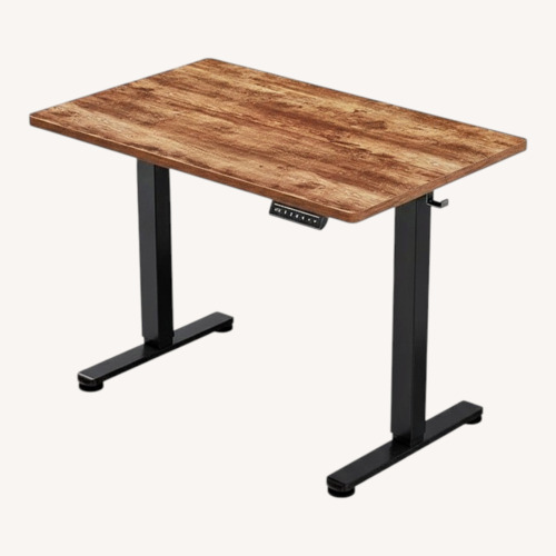Used Amazon Dark Brown Desk for sale on AptDeco