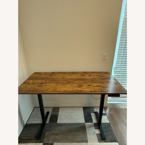 Used Amazon Dark Brown Desk for sale on AptDeco