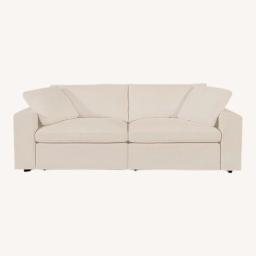 Used 7th ave Natural 2 Seater Sofa for sale on AptDeco