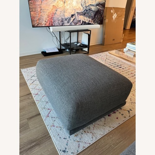 Used Design Within Reach Kelston Ottoman for sale on AptDeco