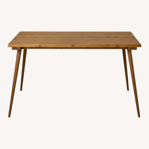 Used Vintage Solid Wood Scandinavian Dining Table for sale on AptDeco