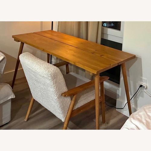 Used Vintage Solid Wood Scandinavian Dining Table for sale on AptDeco