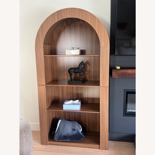 Used Natural Wood Bookcase for sale on AptDeco