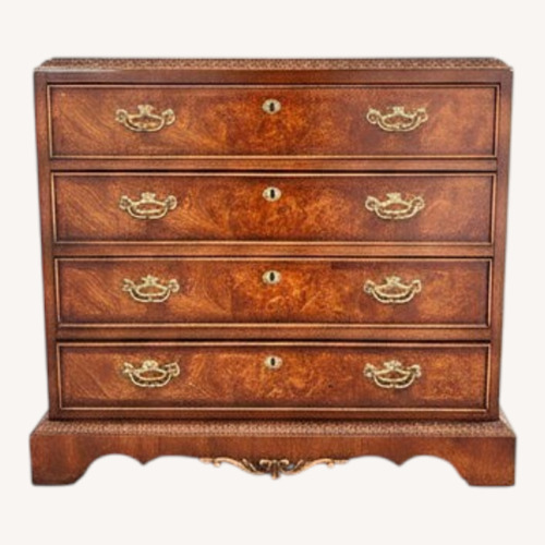 Used Vintage/Antique Dark Brown Wood Dresser for sale on AptDeco