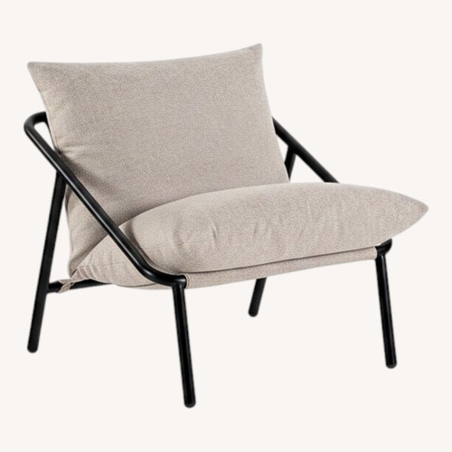 Used White Wayfair Accent Chair for sale on AptDeco