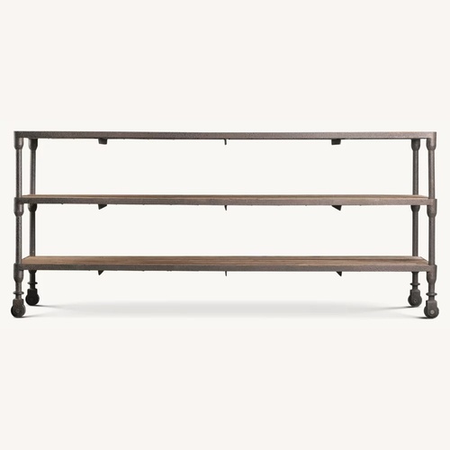 Used Restoration Hardware Dutch Industrial Media Console for sale on AptDeco