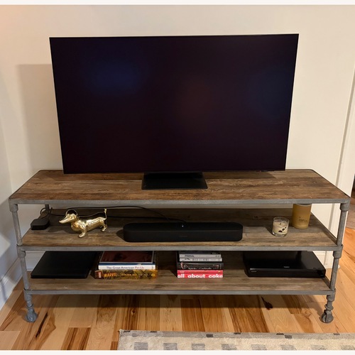 Used Restoration Hardware Dutch Industrial Media Console for sale on AptDeco