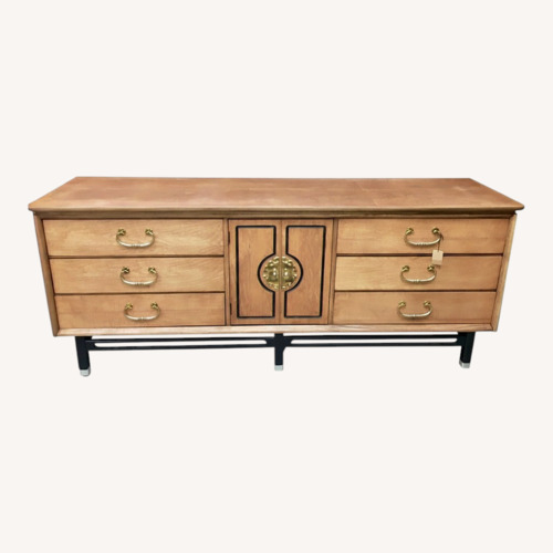 Used Vintage/Antique Finds Natural Wood Sideboard for sale on AptDeco