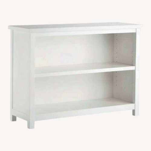 Used Pottery Barn Kids Cameron White Wood Bookcase for sale on AptDeco