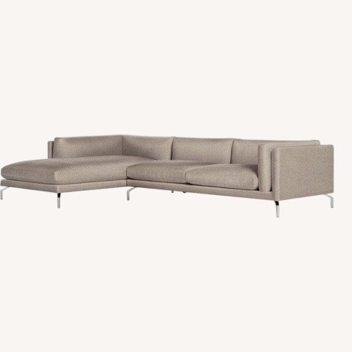 Used Design Within Reach Left Facing Como Sectional Chaise for sale on AptDeco