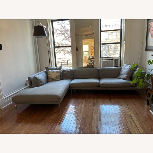 Used Design Within Reach Left Facing Como Sectional Chaise for sale on AptDeco