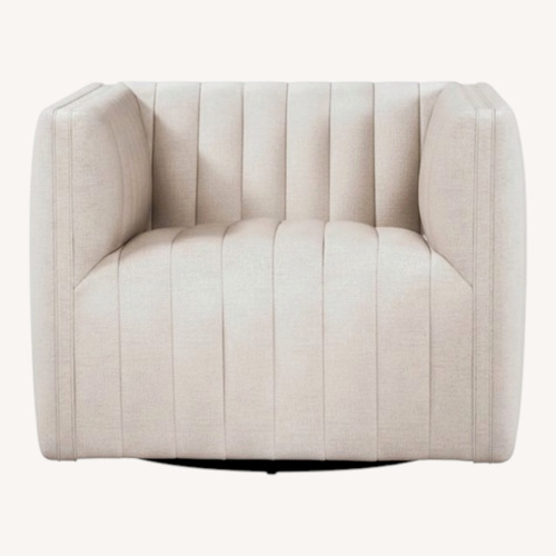 Used Four Hands Augustine Swivel Chairs - Set of 2 for sale on AptDeco