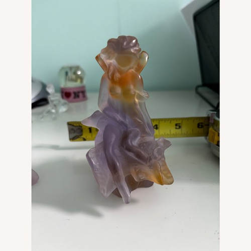 Used Daum Glass Signed Fairy Figurine for sale on AptDeco