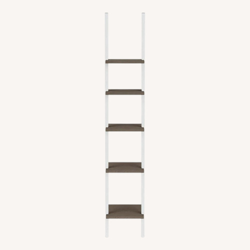 Used Room & Board Gallery Maple & White Leaning Shelves for sale on AptDeco