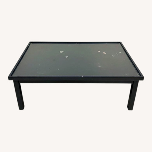 Used Pottery Barn Kids Blue Wood Play Table for sale on AptDeco