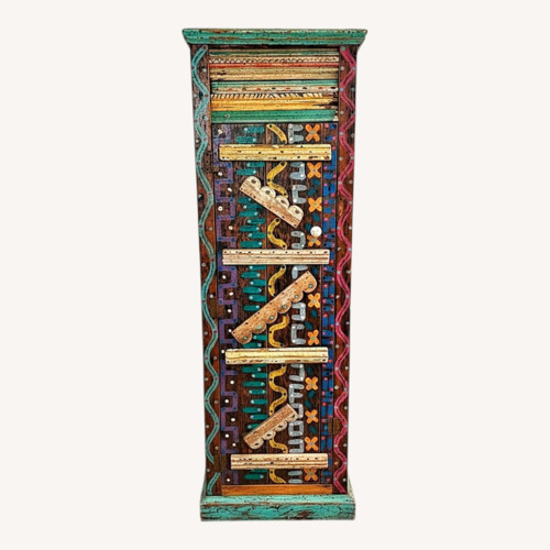 Used Vintage Wood Art Cabinet for sale on AptDeco
