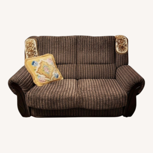 Used Dark Brown Fabric Sleeper Sofa for sale on AptDeco