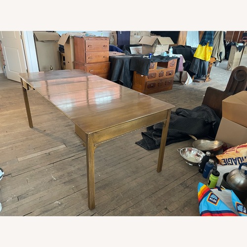 Used Vintage/Antique Finds Light Brown Dining Table for sale on AptDeco