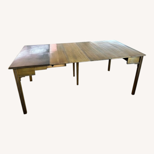 Used Vintage/Antique Finds Light Brown Dining Table for sale on AptDeco