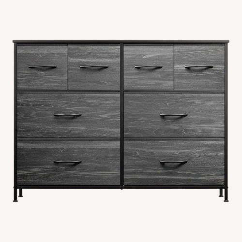 Used Light Gray Wood Dresser for sale on AptDeco