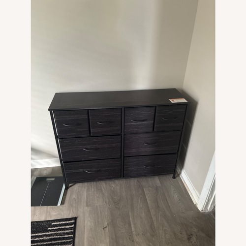 Used Light Gray Wood Dresser for sale on AptDeco