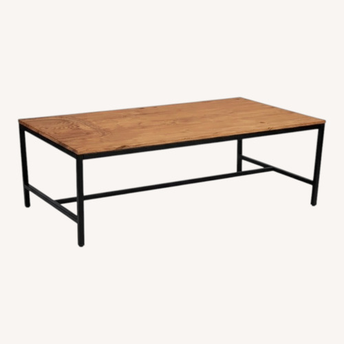 Used IKEA MALMBERGET Wood & Metal Dining Table for sale on AptDeco