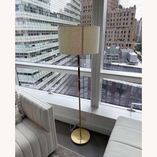 Used Currey & Company Dashwood Floor Lamp for sale on AptDeco