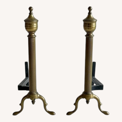 Used Vintage/Antique Fireplace Androns for sale on AptDeco