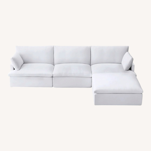 Used Restoration Hardware Cloud Modular Luxe Depth Chaise Sectional for sale on AptDeco