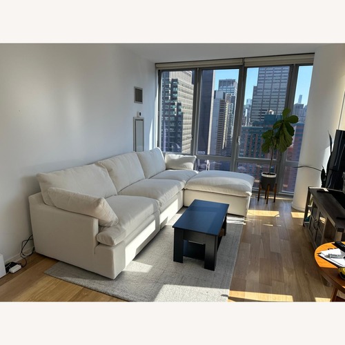 Used Restoration Hardware Cloud Modular Luxe Depth Chaise Sectional for sale on AptDeco