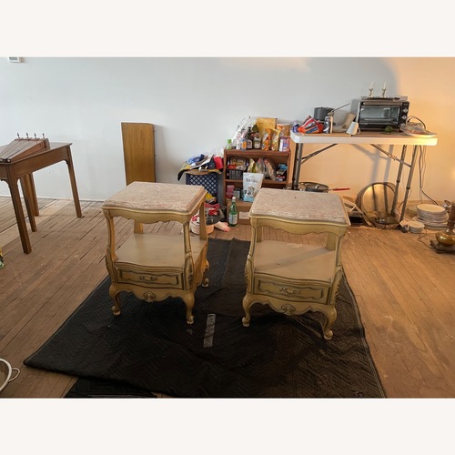 Used Vintage/Antique Wood Side Tables for sale on AptDeco