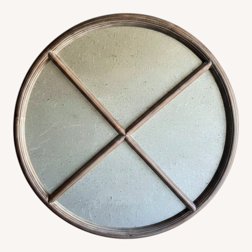 Used Reclaimed Wood Round Mirrors  for sale on AptDeco